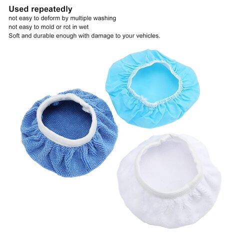 Polishing Bonnet Set, Premium Microfiber Nonwoven Cotton Buffing Pads, Car Polishing Pads, 6in 150mm 24 Packs, Ideal for Car Motorcycle Boat Waxing in Kuwait
