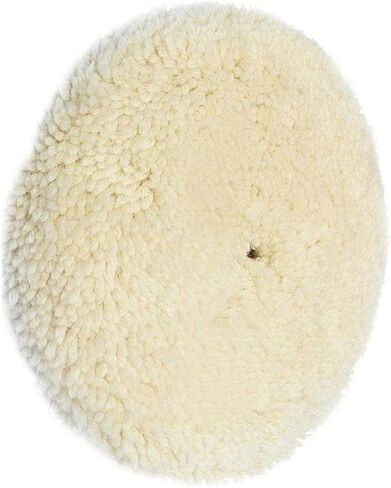 2PCS 7 Inch 180mm Soft Wool Polishing Bonnet Pads for Furniture Car Metal Fine Buffing Wheels for Compatible with Electric Pneumatic Grinders White in Kuwait