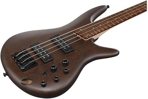 Ibanez SR300EB Standard 4-String Right-Handed Electric Bass Guitar with Jatoba Fretboard, Nyatoh Body, and PowerSpan Pickups (Walnut Flat) in Kuwait