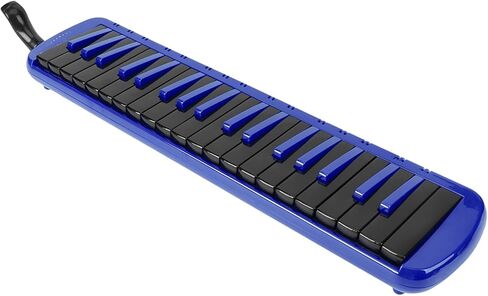 Melodica 37 Key Wind Musical Instrument F37s for Beginner Practice Bag, Small and Portable with Ergonomic Design Suit for Beginner Practice (Blue) in Kuwait