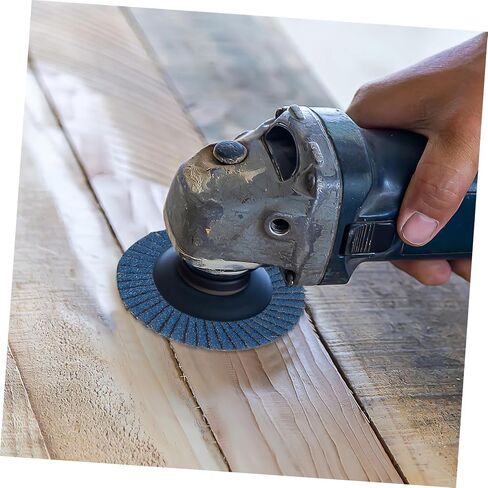 3-inch Flap Sanding Wheel Set for Die Grinder, 40+60+80+120 Grit Abrasive Discs with Rubber Backing Pad and Straight Shank, Electric Grinding Accessory for Metal Polishing in Kuwait