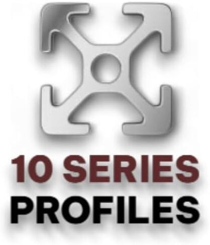 Standard End Fastener Assembly | 1/4-20 | 10 Series (15 Pack) Aluminum Extrusion Compatible with 80/20 3381 in Kuwait