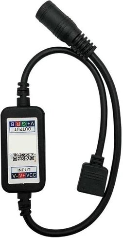 وحدة تحكم RGB LED 4 Pin USB 5V DC 5-24V وحدة تحكم بالموسيقى مناسبة لـ 5050 2835 3528 RGB Led Light مع LED باهتة (USB 5V) in Kuwait