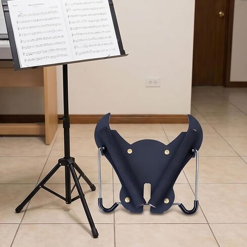 Bulls Head Shape Saxophone Holder Sax Folding Tripod Stand Bracket Woodwind Instrument Accessories Enduring Portable Saxophone Stand in Kuwait