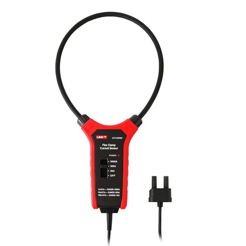 UNI-T Flexible Current Probe UT-CS09D, 18" Flex Clamp, 0.1A Resolution, 3000A Current Paired with UT208B / UT206B Digital Clamp Meter, 500Hz Frequency Response, 1-Meter Drop Durability in Kuwait