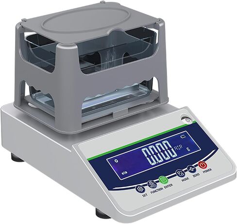 شاشة LCD أداة قياس الجاذبية النوعية دقة مقياس الكثافة الصلبة 0.01 جرام للمختبرات وغرف الأبحاث (الحجم: 600c) in Kuwait