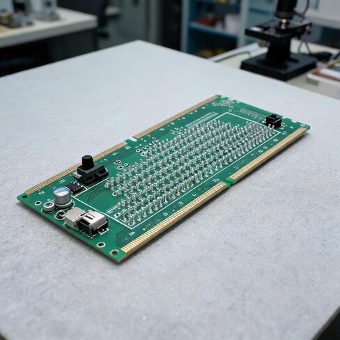بطاقة اختبار الذاكرة DDR5 مع مؤشرات LED، ومصدر طاقة مزدوج لأداة تشخيص فتحة ذاكرة الوصول العشوائي، واختبار إصلاح اللوحة الأم لسطح المكتب والخادم (أخضر) in Kuwait