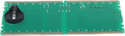 بطاقة اختبار الذاكرة DDR5 مع مؤشرات LED، ومصدر طاقة مزدوج لأداة تشخيص فتحة ذاكرة الوصول العشوائي، واختبار إصلاح اللوحة الأم لسطح المكتب والخادم (أخضر) in Kuwait