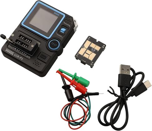 LCR-P1 Multifunction Transistor Tester LCR Meter Semiconductor Component Tester for MOSFET IGBT JFET Diode Capacitor Resistor ESR Measurement in Saudi Arabia