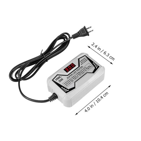 VANZACK LED Light Tester for Tv Backlight and LED LCD Screen Repair with Digital Display, Sturdy Abs and Rubber Material, US Plug Component Tester Suitable for Tv Testing in Kuwait