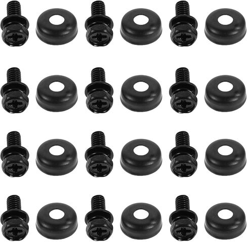 TOYANDONA 24 زوجًا من براغي طبلة معدنية M4x13mm مع غسالة لطبل توم ملاءمة دقيقة وثبات ضبط موثوق in Kuwait
