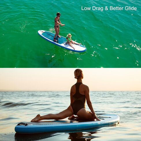 7" Paddle Board Fin Repalcement, Nylon Fiberglass Reinforced, No-Tool Installation, New Single Fin for Inflatable SUPs, Surfboard, Stand-up Paddleboard, Longboard. in Saudi Arabia