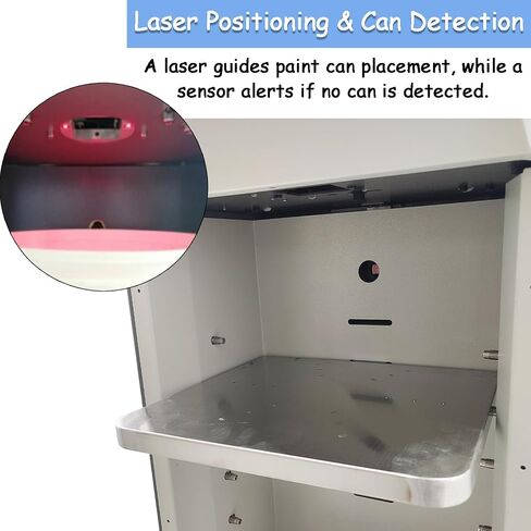 Computerized Automatic Paint Tinting Dispenser Equipment, 110V Paint Dispensing Machine, 16 colorant canisters, 50ML Pump capacity, Automatic Ink Coating Dispenser for Water-based colorants in Kuwait