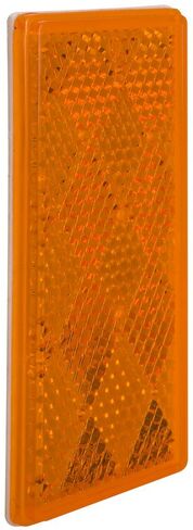 Telemecanique Sensors RF13 Photoelectric Sensor Reflector, 3-1/2" x 1", Orange in Kuwait