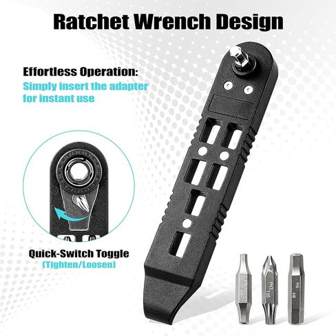 14-in-1 Bike Tire Levers Kit, Portable Bicycle Multi-Tool with Reversible Mini Ratchet Wrench, Magnetic S2 Steel Bits, Spoke Hook, Chain Tool, and PU Pouch for Road MTB Tire Flat Repair in Kuwait