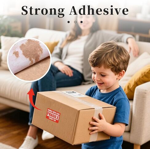 6000 Fragile Stickers for Shipping, 2x3 Inch Fragile Stickers for Moving, Handle with Care Labels, Easy Peel Labels for Boxes, Packing, Shipping Supplies in Kuwait