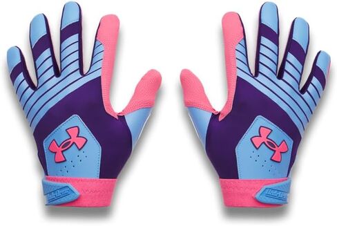 Under Armour Men's Clean Up Baseball Gloves, (452) Ceylon/Super Pink/Super Pink, Large in Saudi Arabia