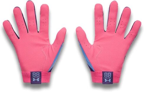 Under Armour Men's Clean Up Baseball Gloves, (452) Ceylon/Super Pink/Super Pink, Large in Saudi Arabia