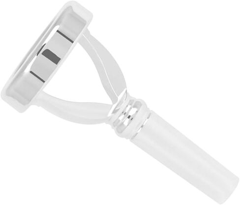 ibasenice Silver Tuba Mouthpiece Replacement Brass Silvering, Integrated Molding and Good Air Tightness, Delicate Instrument Accessory for Brass Musical Instruments in Kuwait