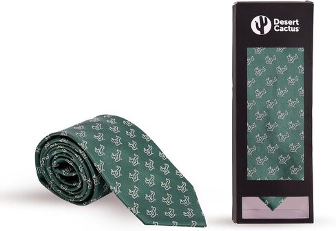 Desert Cactus University of South Florida Neck Tie USF Bulls 100% Polyester Necktie with Logo, Officially Licensed (Style B) in Kuwait