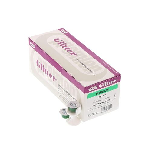 Glitter Prophy Paste Medium Mint Gluten Free Unit Dose Cups 200/Box in Kuwait