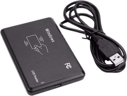 قارئ بطاقات IC بدون تلامس، قارئ NFC بسرعة 13.56 ميجاهرتز مع واجهة USB للتحكم في الوصول، مبرمج مشفر متوافق مع نظام التشغيل Windows Linux MacOS in Kuwait