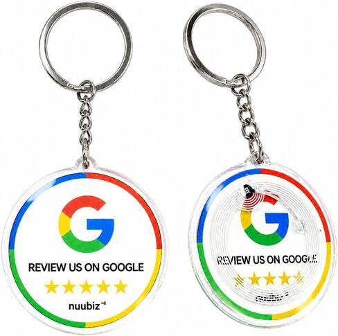 قم بمراجعة سلسلة مفاتيح Tap Card لـ Google، Smart NFC راجع لنا حلقة تسجيل رمز الاستجابة السريعة، نقطة اللمس والمسح الضوئي القابلة لإعادة الاستخدام للشركات الصغيرة، بدون رسوم تطبيق أو اشتراك in Kuwait