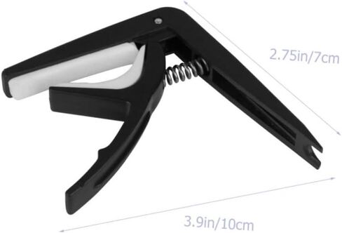 Mikinona 4Pcs Guitar Capo Set Plastic Tone Modified Clips for Acoustic Electric Classical Guitars Adjustable Capo Accessories in Kuwait