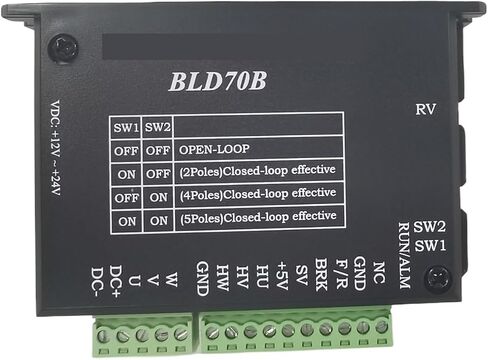 DC Motor Driver BLD-70B for 24V Less Than 70W Brushless Dc Motor Driver in Kuwait