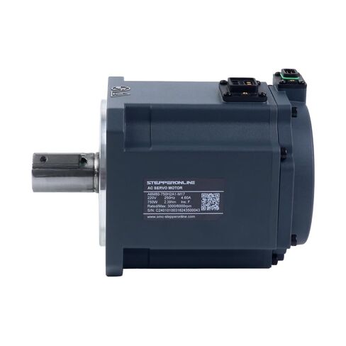 STEPPERONLINE AC Servo Motor kit EtherCAT A6 Series 750W Servo Motor 3000rpm 2.39Nm 17 Bit Absolute Encoder IP67 + 750W EtherCAT AC Servo Motor Driver+ 3.0M Cabels in Kuwait