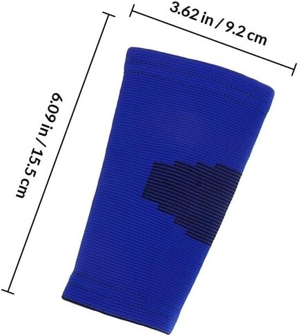 BESTonZON 2 Pairs Elbow Protector Sleeves, Breathable Elastic Material Arm Wraps, Comfortable Wrist Guards for Sports and Cycling Activities in Kuwait