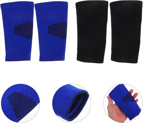 BESTonZON 2 Pairs Elbow Protector Sleeves, Breathable Elastic Material Arm Wraps, Comfortable Wrist Guards for Sports and Cycling Activities in Kuwait