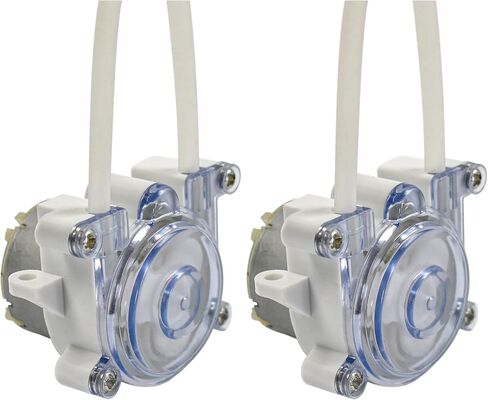 CHANCS 500 Mini Peristaltic Pumps DC 6V-12V Motor Self-priming Pump for Lab Ink Sampling 2PCS in Kuwait