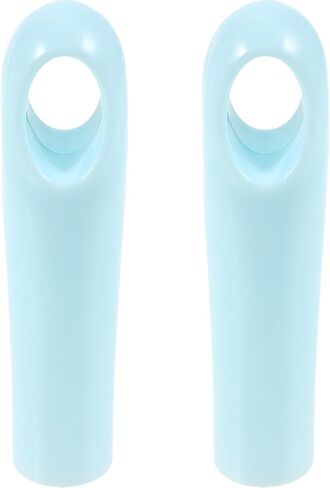 2pcs Mop Handle Grip Replacement, Broom Rod End Cap Cover, 19mm Plastic Dustpan Broom Handle Accessory for Household Cleaning Tools in Kuwait