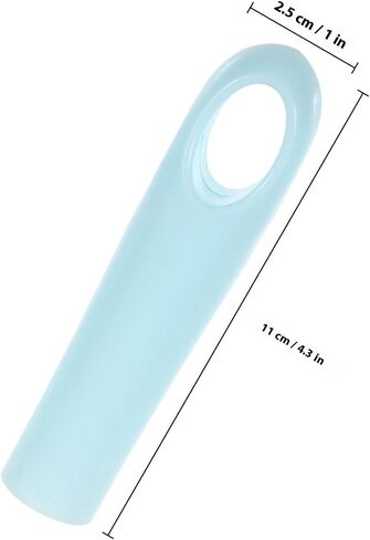 2pcs Mop Handle Grip Replacement, Broom Rod End Cap Cover, 19mm Plastic Dustpan Broom Handle Accessory for Household Cleaning Tools in Kuwait