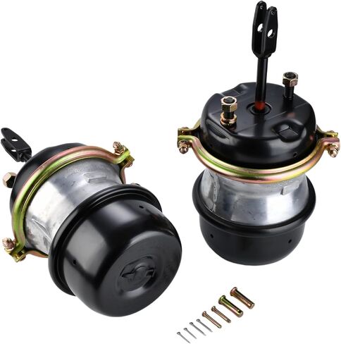 2 Pack Type 30/30 Long Stroke Air Brake Chamber | 3" Welded Clevis 3030 Replaces Haldex GC3030LCW LC3030LCW Bendix NT3030ELS-WC IHC 3541891C91 Freightliner HDX1373030215 in Kuwait