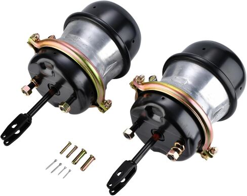 2 Pack Type 30/30 Long Stroke Air Brake Chamber | 3" Welded Clevis 3030 Replaces Haldex GC3030LCW LC3030LCW Bendix NT3030ELS-WC IHC 3541891C91 Freightliner HDX1373030215 in Kuwait