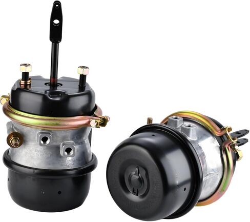 2 Pack Type 30/30 Long Stroke Air Brake Chamber | 3" Welded Clevis 3030 Replaces Haldex GC3030LCW LC3030LCW Bendix NT3030ELS-WC IHC 3541891C91 Freightliner HDX1373030215 in Kuwait
