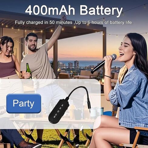 مزيل صوتي محمول ، التخلص من الصوت الذكي في الوقت الفعلي لآلات الكاريوكي ، مستقبل بتقنية Bluetooth متوافق مع أي متحدث 3.5 ملم in Kuwait