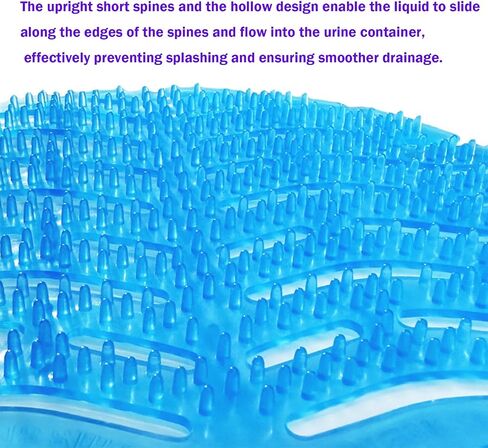 12 قطعة من حصيرة مزيل الروائح الكريهة لشاشة المبولة، كعكة المبولة 4 روائح منعشة، تصميم مضاد للرذاذ للحمامات التجارية in Kuwait