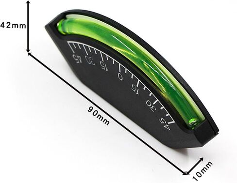 Sailing Clinometer Gauge Angle Indicator Inclinometer with Steel Ball Structure for Accurate Measurement Suitable for Boat Car RV Purposes in Kuwait