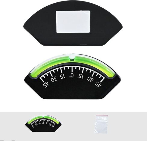 Sailing Clinometer Gauge Angle Indicator Inclinometer with Steel Ball Structure for Accurate Measurement Suitable for Boat Car RV Purposes in Kuwait
