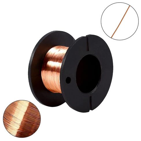 5Pcs Enameled Copper Wire, 0.1mm Enamelled Wire, 12m Insulation Copper Winding Wire for Mobile Phones, Computers, Laptops, Motherboard Connecting Soldering Maintenance in Saudi Arabia