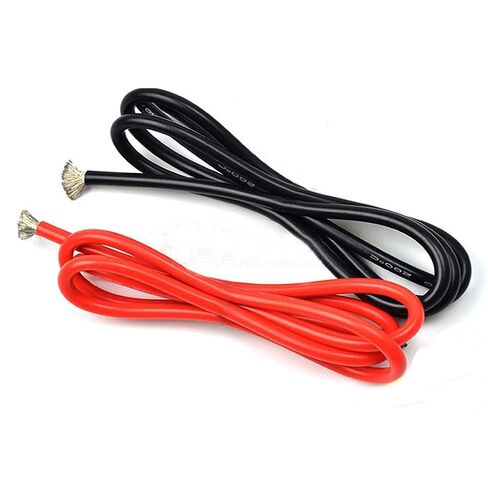 14 AWG سلك السيليكون 5 قدم أحمر و 5 قدم أسود الذين تقطعت بهم السبل الأسلاك النحاسية ل RC هواية طائرة نموذجية كوادكوبتر سيارة يبو بطارية ESC المحرك DIY in Kuwait
