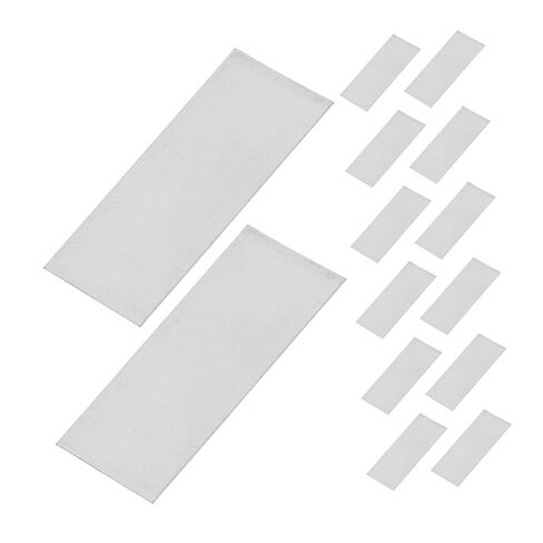 FOMIYES 15pcs Pure Zinc Anode Sheets 5x2cm Electroplating Plates for Zinc Plating, Fruit Battery Experiment, and Scientific Electrochemical Projects in Kuwait