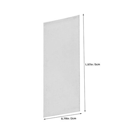 FOMIYES 15pcs Pure Zinc Anode Sheets 5x2cm Electroplating Plates for Zinc Plating, Fruit Battery Experiment, and Scientific Electrochemical Projects in Kuwait