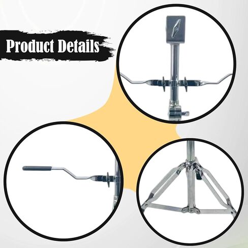 Bongo Stand Support Adjustable Height Bongo Practice Drum Holder, Instrument Holder for Djembe Congas, 20.47inch x 42.13inch in Kuwait