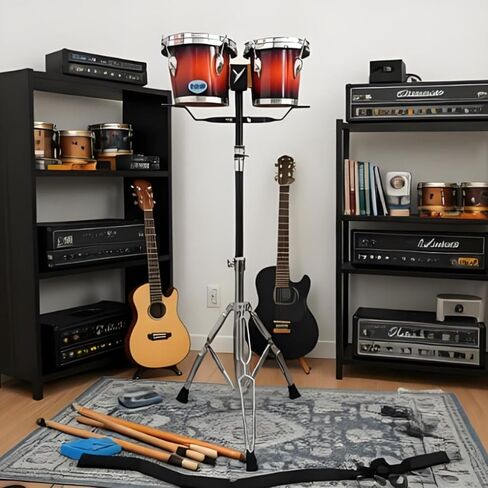 Drum Stand Base Support Rod Musical Instrument Supplies Practical Professional Percussion Instrument Accessories for School in Kuwait