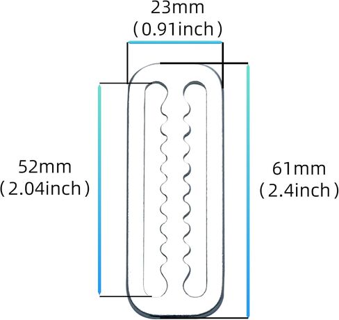6 PCS Scuba Weight Belt Keepers 316 Stainless Steel Scuba Weight Keepers 2 inches Diving Webbing Belt Slide Stopper Weight Retainer Clips with Teeth for Standard 2 inches/5cm Webbing Belts in Kuwait