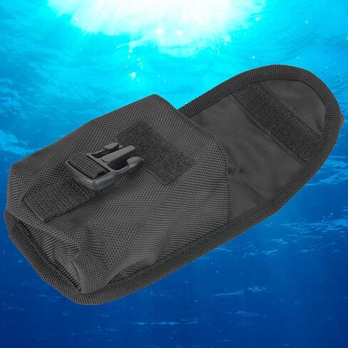 Oxford Cloth Diving Weight Bag, Durable Waterproof with Spare Storage Pocket and Quick Release Buckle, Dive Weight Pouch, Reinforced Heavy Duty Webbing for Accessories Organi in Kuwait